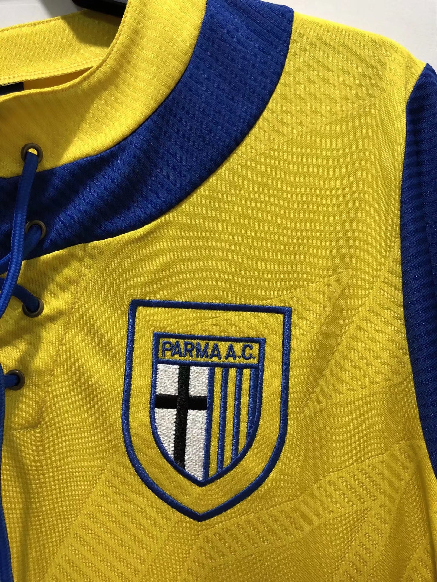 Camiseta Retro de Fútbol Parma 1993 - 1995 Amarillo