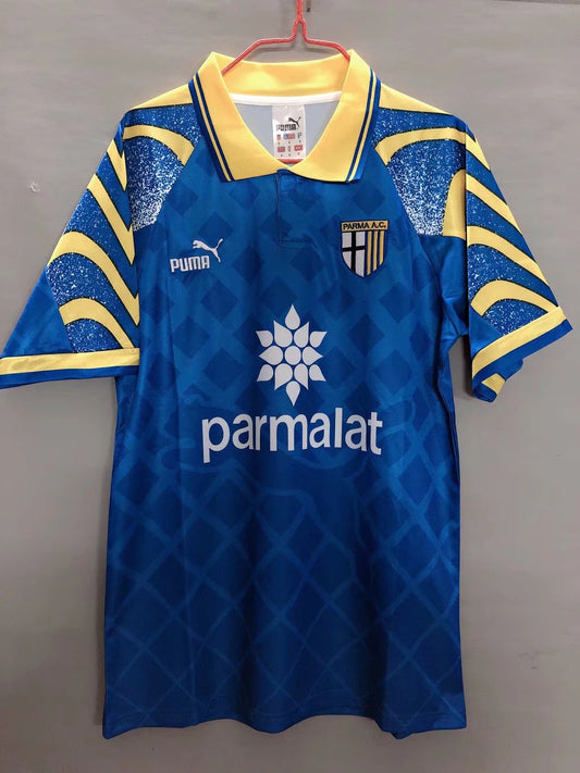 Camiseta Retro de Fútbol Parma 1995 - 1997 Azul