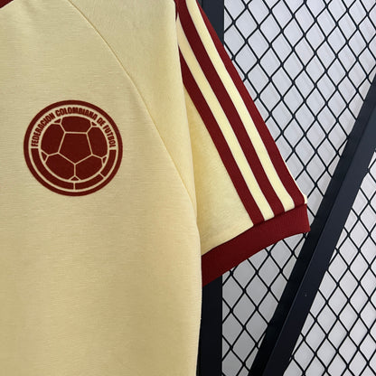 Camiseta Retro de Fútbol Colombia