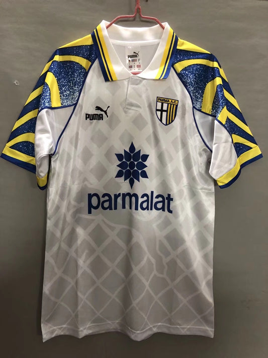 Camiseta Retro de Fútbol Parma 1995 - 1997 Blanca