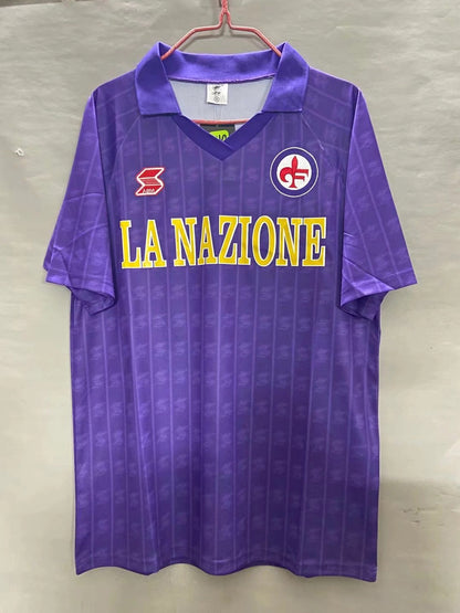 Camiseta Retro de Fútbol Fiorentina 1989 - 1990