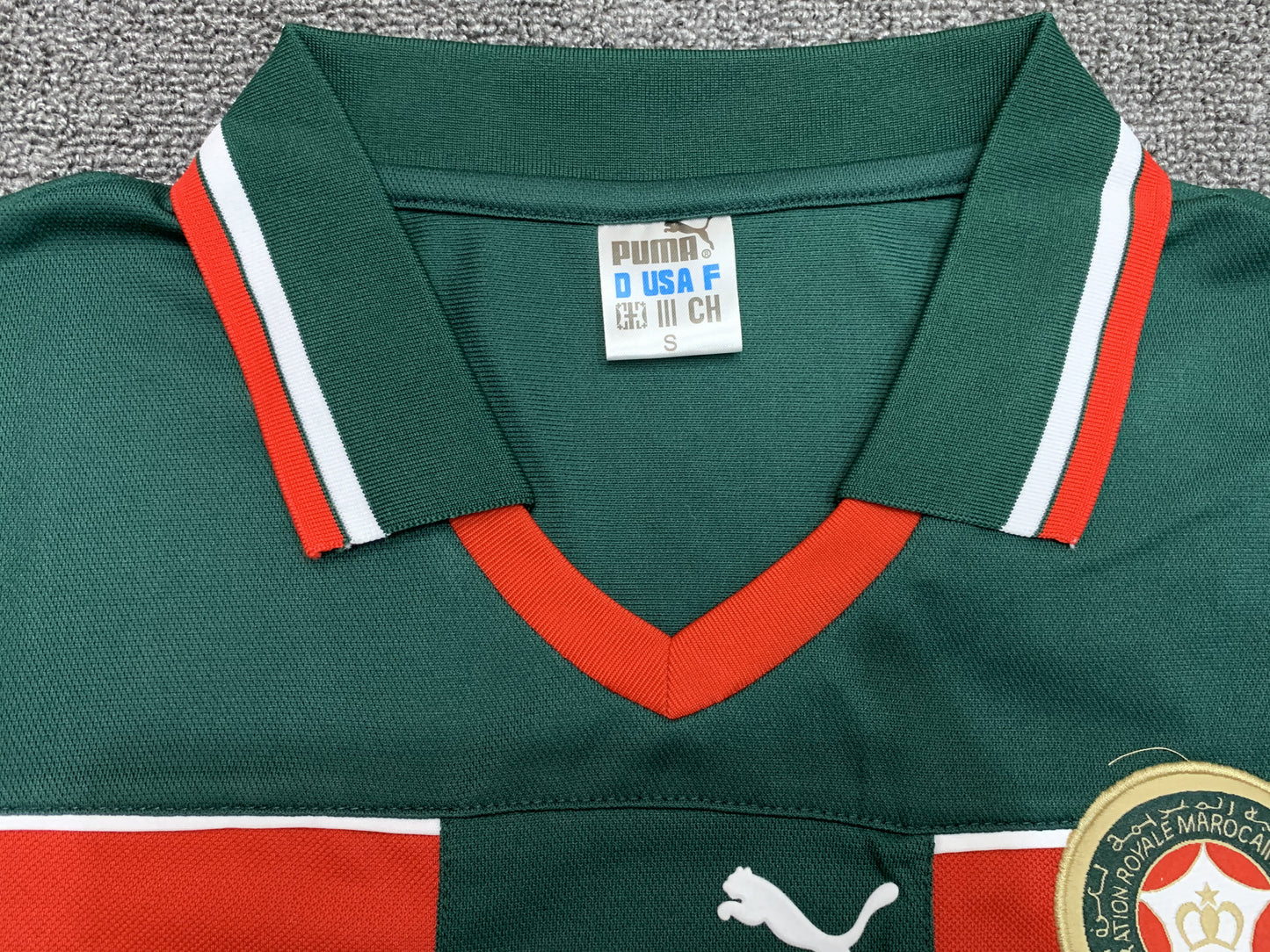 Camiseta Retro de Futbol Marruecos 1998