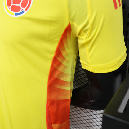 Camiseta de Futbol Colombia 2024 (Versión Jugador Local)