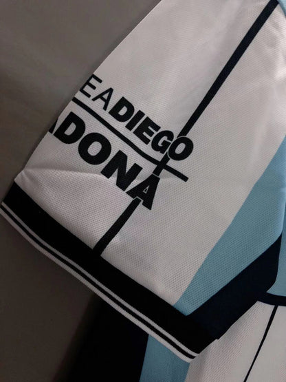 Camiseta Retro de Futbol Argentina 2001 Edicion conmemorativa de Maradona