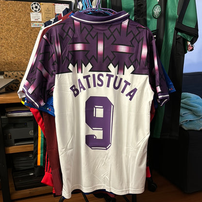 Camiseta Retro de Fútbol Fiorentina 1992 Batistuta 9