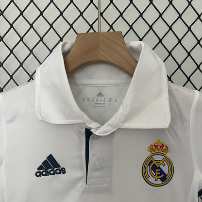 Camiseta Conjunto de Niño Retro de Fútbol Real Madrid 2016-2017