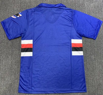 Camiseta Retro de Fútbol Sampdoria 1990 - 1991