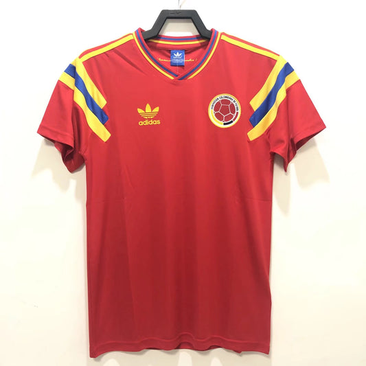 Camiseta Retro de Fútbol Colombia 1990 Visitante