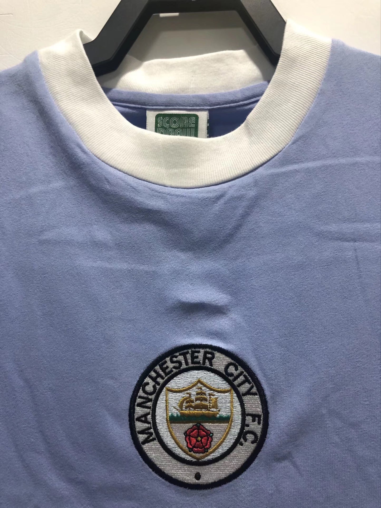 Camiseta Retro de Fútbol Manchester City 1972