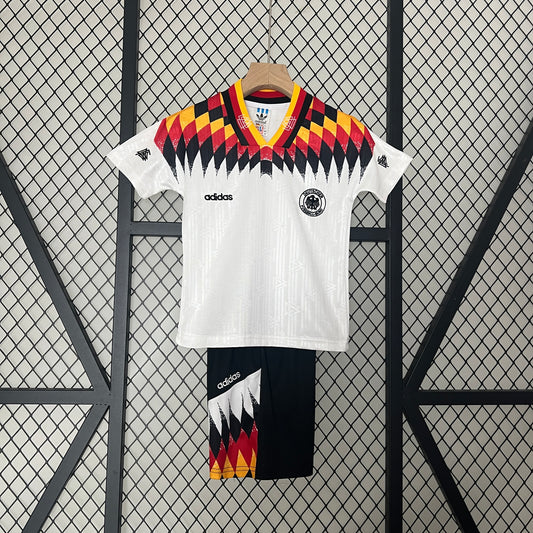 Camiseta Conjunto de Niño Retro de Fútbol Alemania 1994