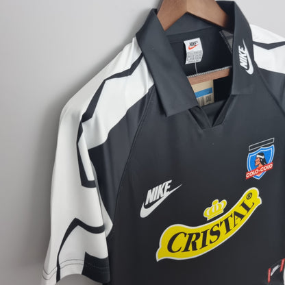 Camiseta Retro de Fútbol Colo Colo 1995 Negra