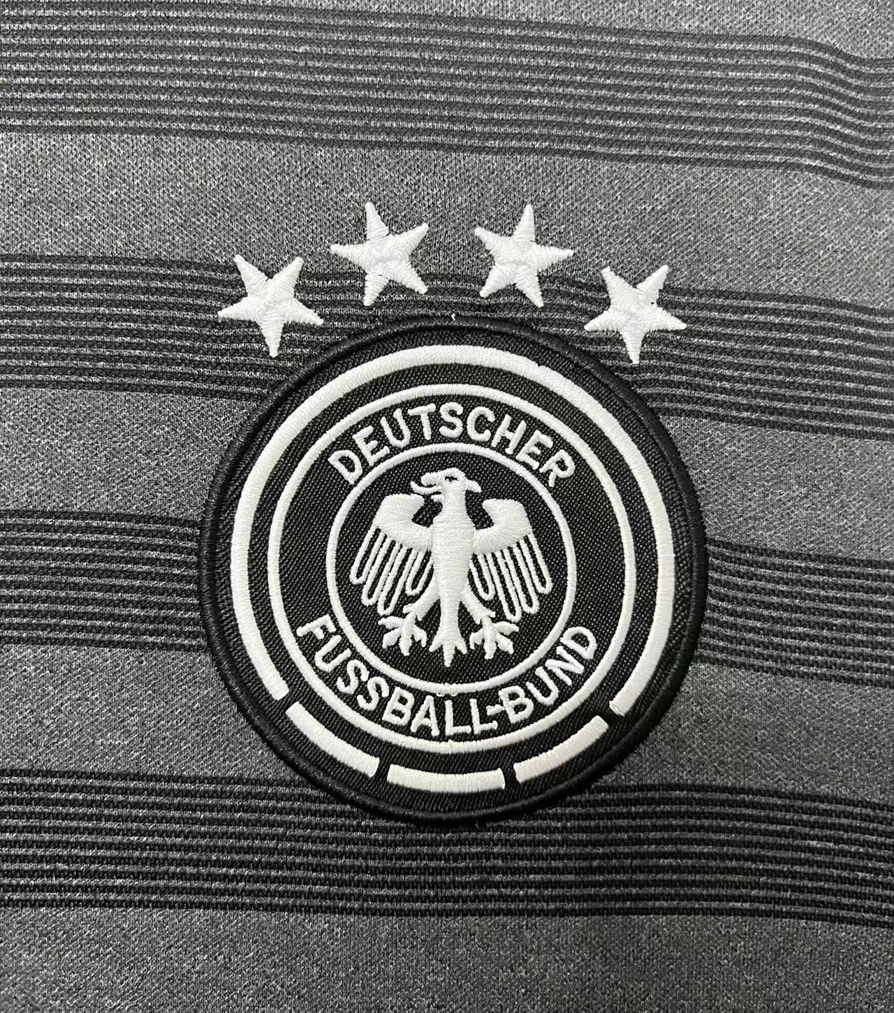 Camiseta Retro de Futbol Alemania 2016 Black visitante