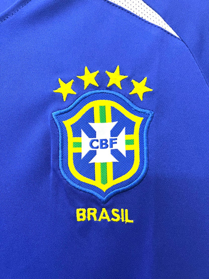 Camiseta Retro de Futbol Brasil 2002 Visitante