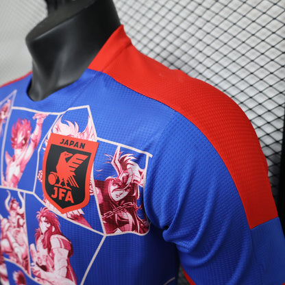 Camiseta de Futbol Temática Japón Azul (Caballeros del Zodiaco)