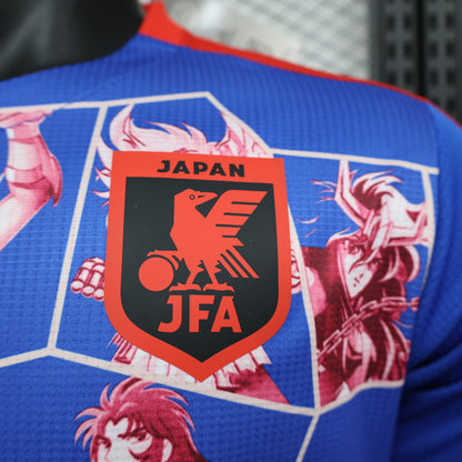 Camiseta de Futbol Temática Japón Azul (Caballeros del Zodiaco)