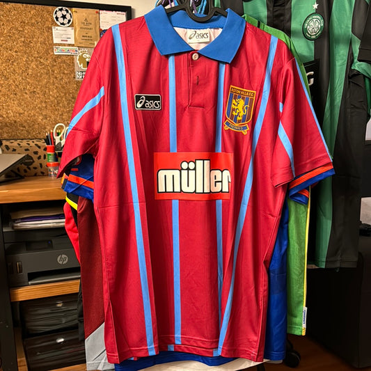 Camiseta Retro de Fútbol Aston Villa 1993 EI