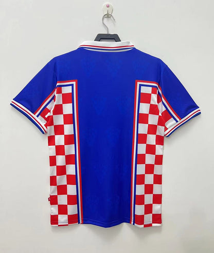 Camiseta de Futbol Retro de Croacia 1998 Visitante