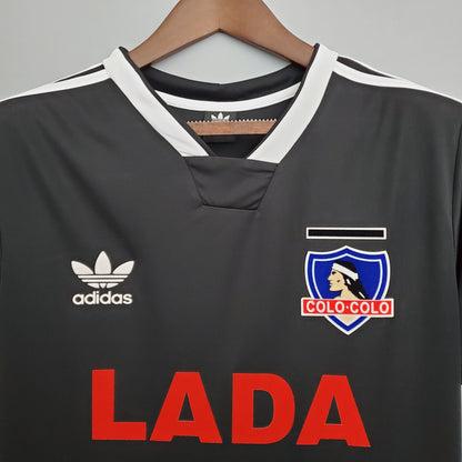 Camiseta Retro de Fútbol Colo Colo 1991 Negra