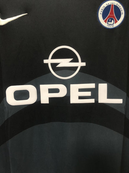 Camiseta Retro de Fútbol Paris Saint Germain 2001 - 2002 Black