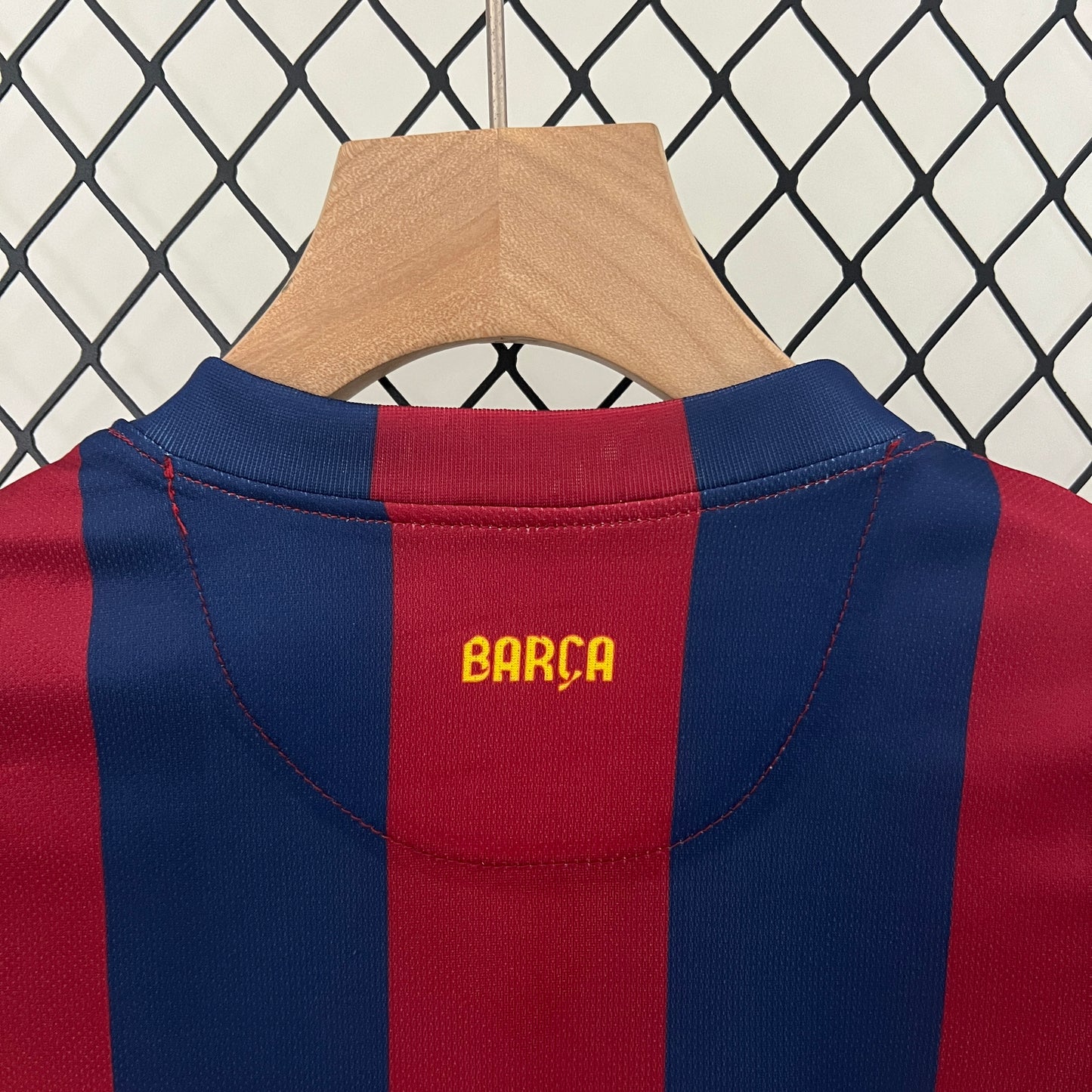 Camiseta Conjunto de Niño Retro de Fútbol Barcelona 2014-2015