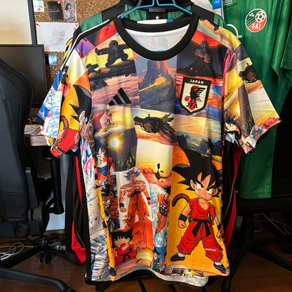 Camiseta de Futbol Temática Japón (Dragon Ball 2024) EI