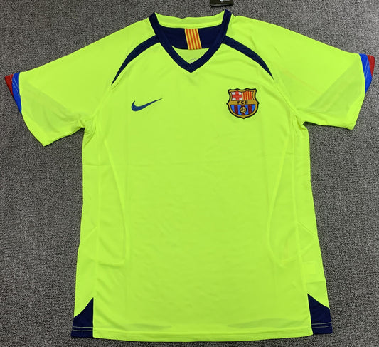 Camiseta Retro de Fútbol Barcelona Local 2005 - 2006 Visitante