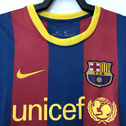 Camiseta Retro Barcelona 2010-2011 local