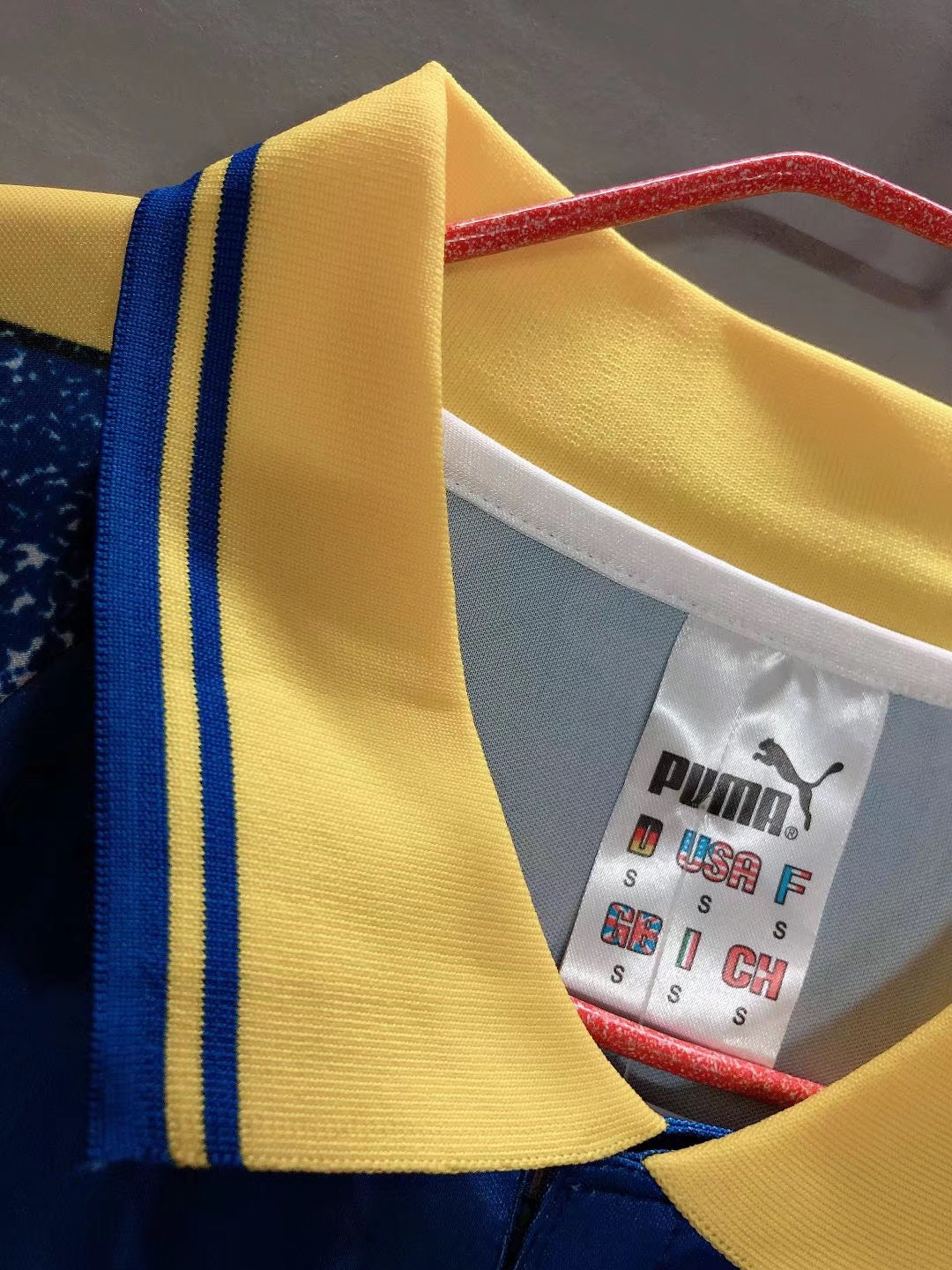 Camiseta Retro de Fútbol Parma 1995 - 1997 Azul