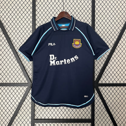 Camiseta Retro de Fútbol West Ham United 1999 - 2001 Tercera