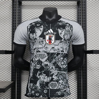 Camiseta de Futbol Temática Japón Negra (Super Campeones)