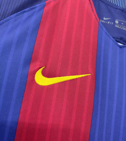 Camiseta Retro de Fútbol FC Barcelona 2016-2017