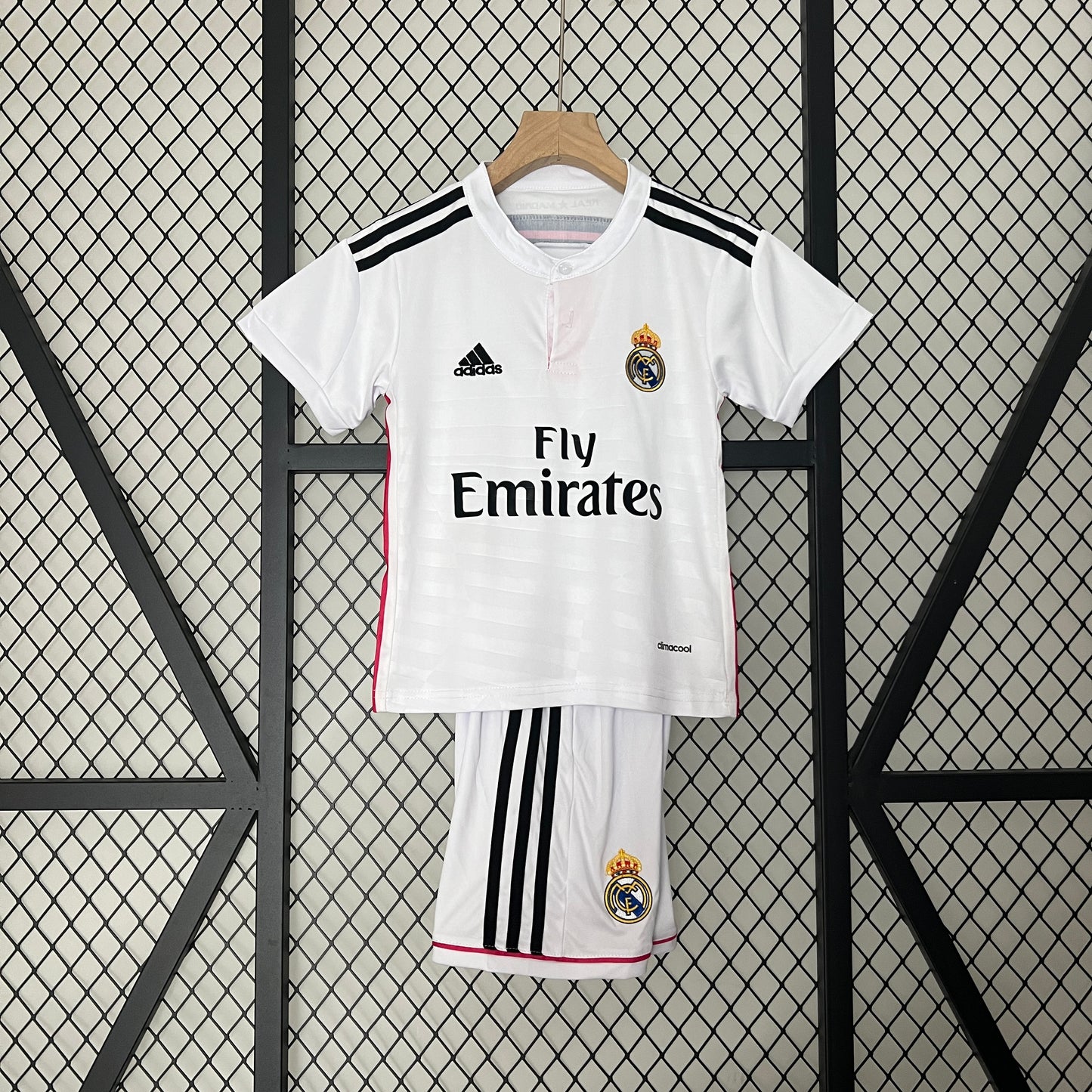 Camiseta Conjunto de Niño Retro de Fútbol Real Madrid 2014-2015