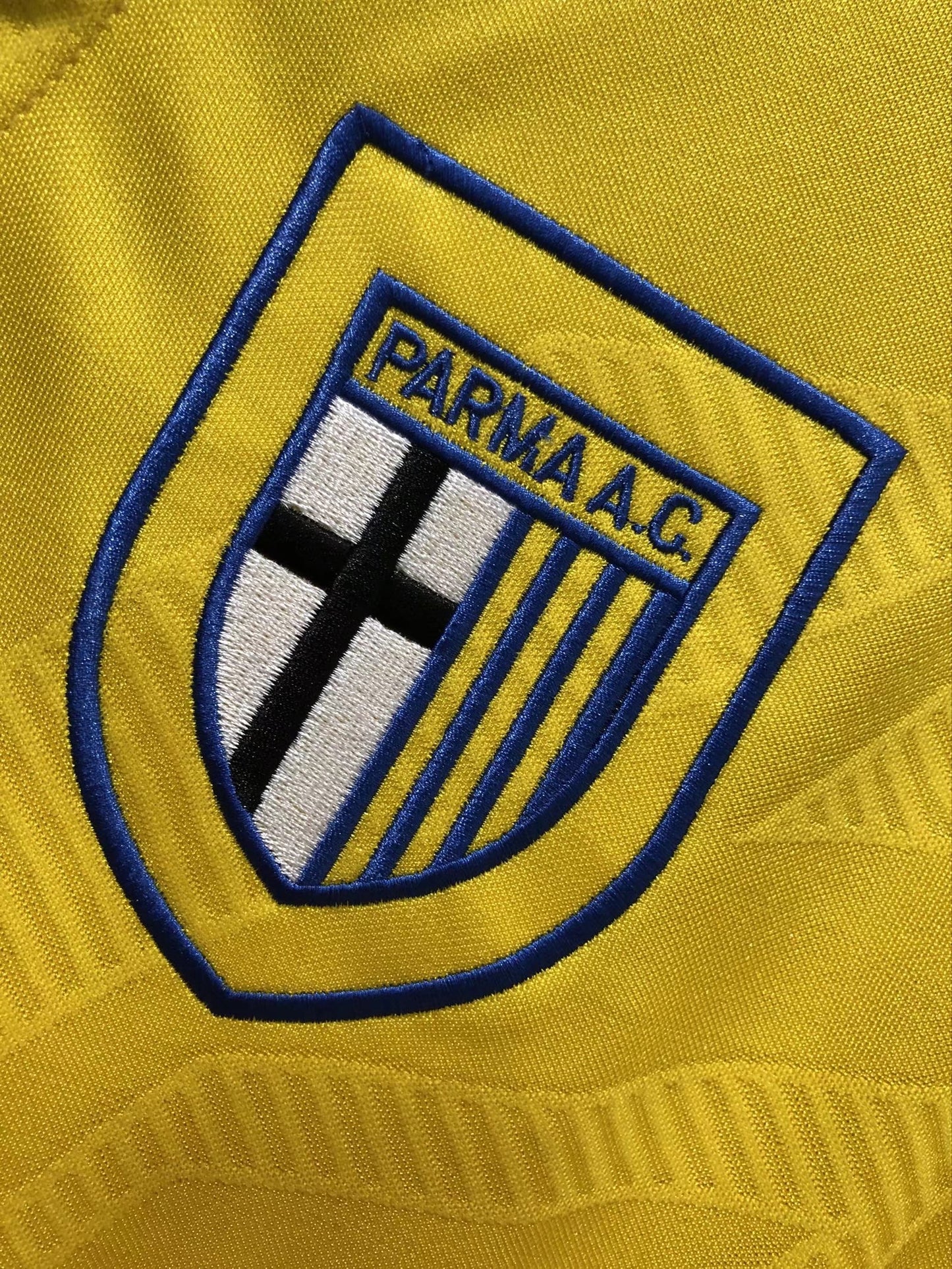 Camiseta Retro de Fútbol Parma 1993 - 1995 Amarillo