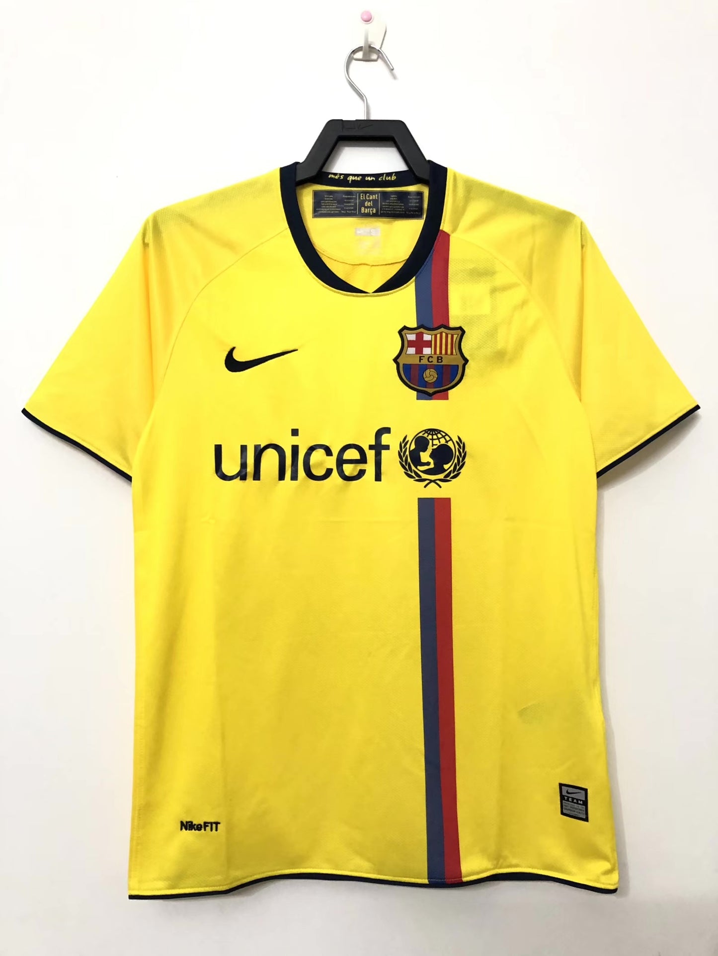 Camiseta Retro de Fútbol Barcelona 2008-2009 Visitante