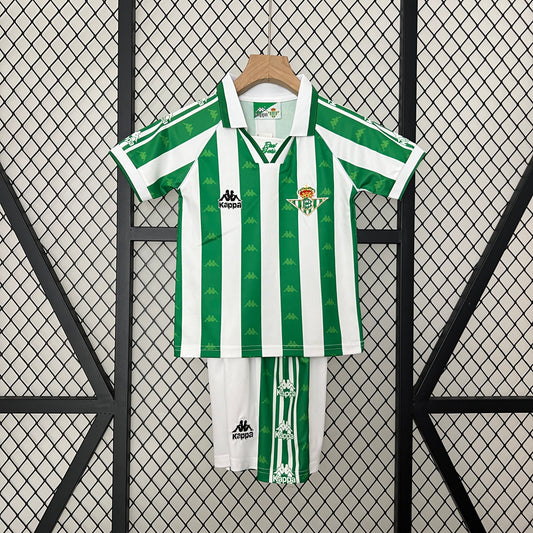 Camiseta Conjunto de Niño Retro de Fútbol Real Betis 1995-1997