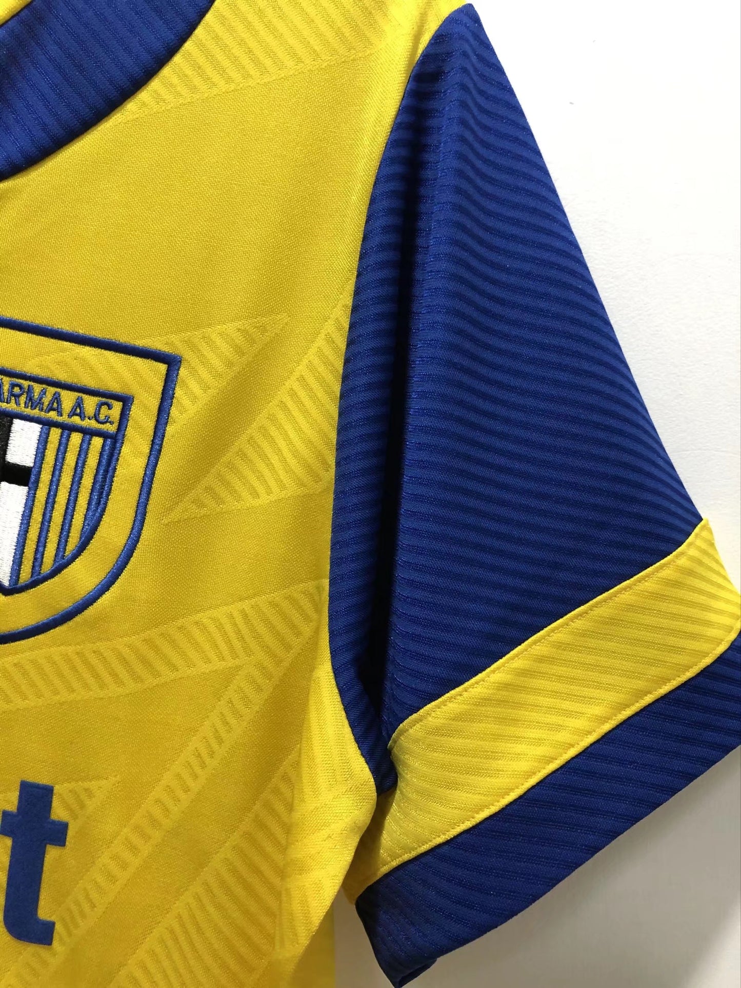 Camiseta Retro de Fútbol Parma 1993 - 1995 Amarillo