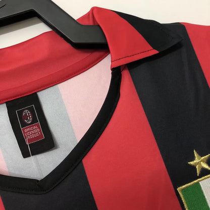 Camiseta Retro de Fútbol  AC Milan 1988-1989 Local