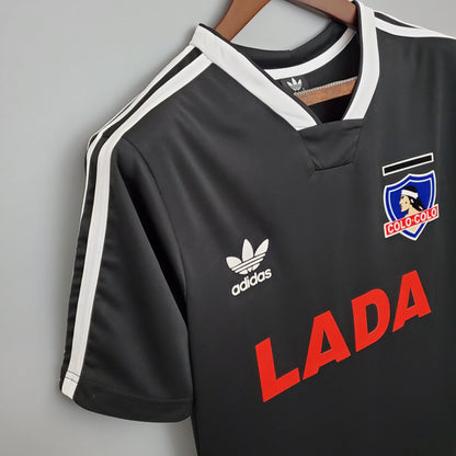 Camiseta Retro de Fútbol Colo Colo 1991 Negra