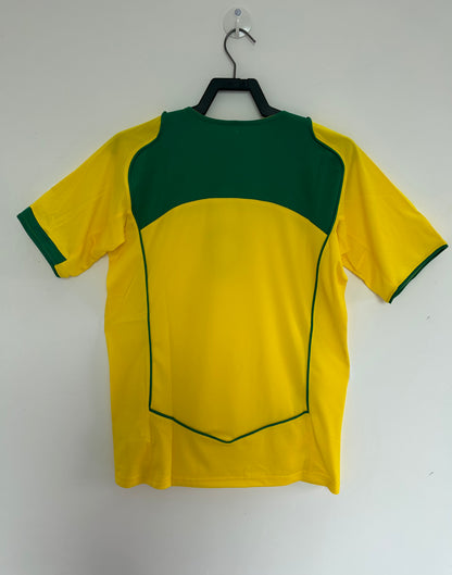 Camiseta Retro de Futbol Brasil 2004