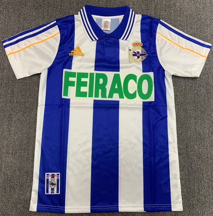 Camiseta Retro de Fútbol Deportivo La Coruña 1999 - 2000