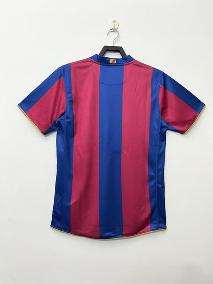 Camiseta Retro de Fútbol Barcelona Local 2007 - 2008