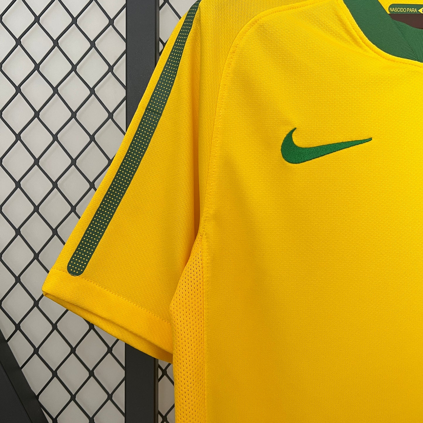 Camiseta Retro de Futbol Brasil 2010