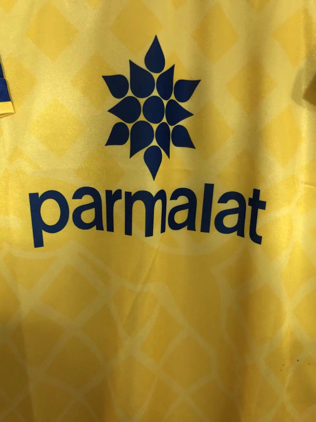 Camiseta Retro de Fútbol Parma 1995 - 1997 Amarillo