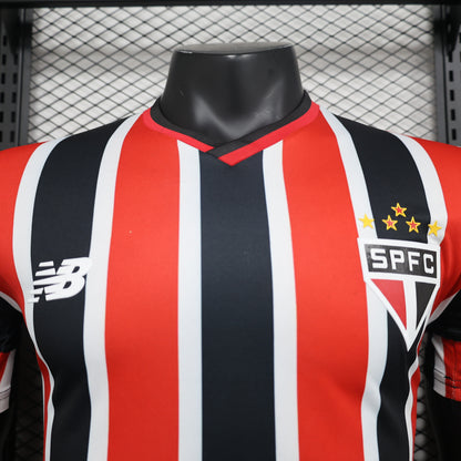 Camiseta de Futbol Sao Paulo 2024 - 2025 Visitante (Versión Jugador)