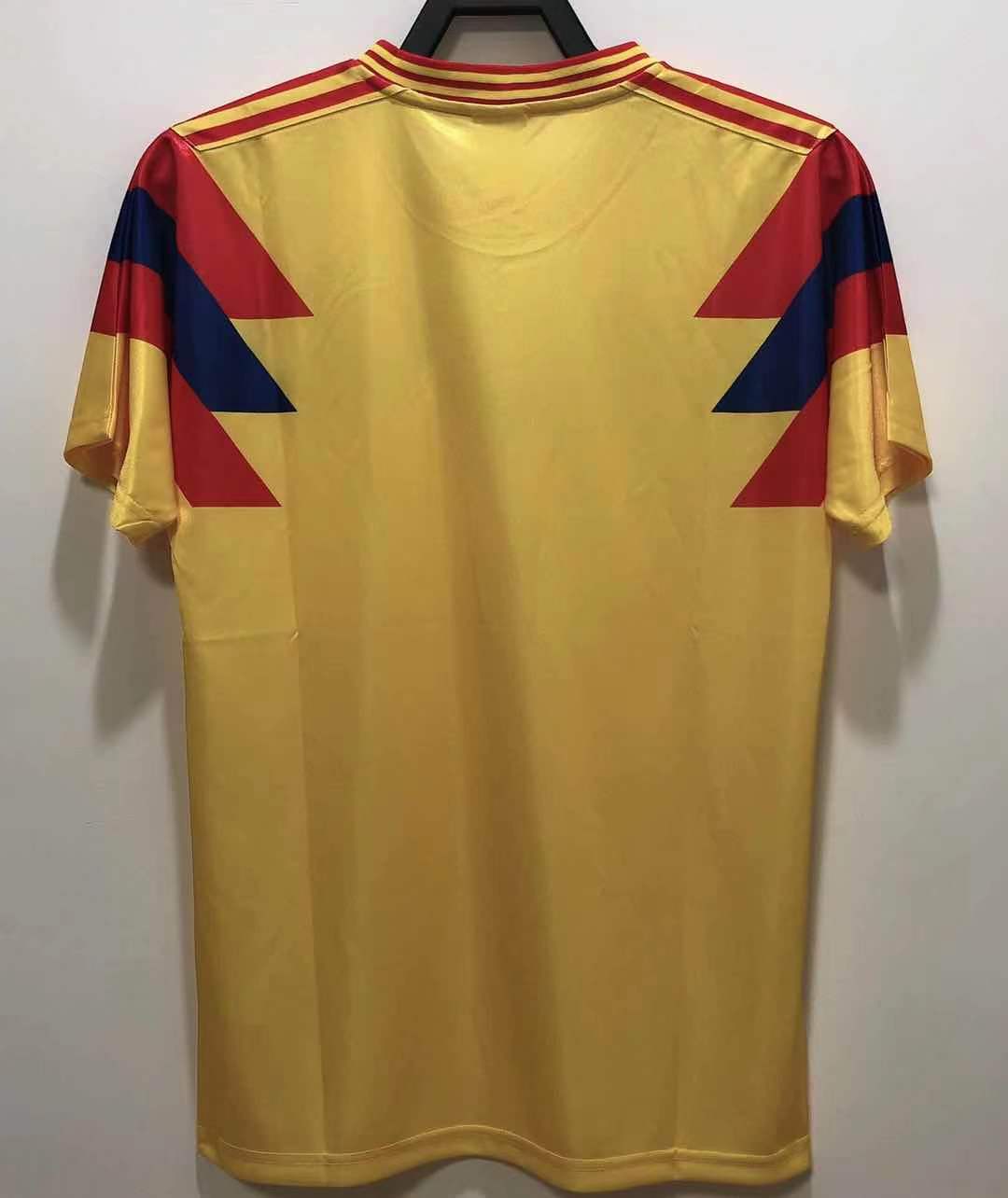 Camiseta Retro de Fútbol Colombia 1990