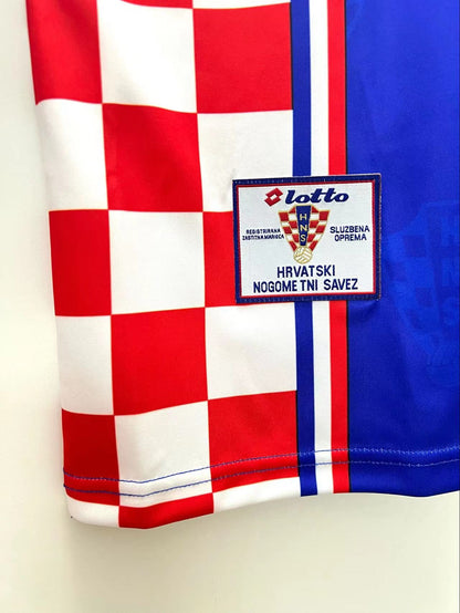 Camiseta de Futbol Retro de Croacia 1998 Visitante