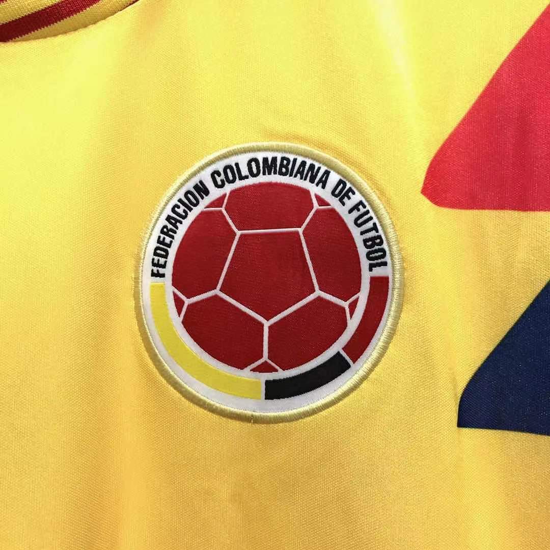 Camiseta Retro de Fútbol Colombia 1990