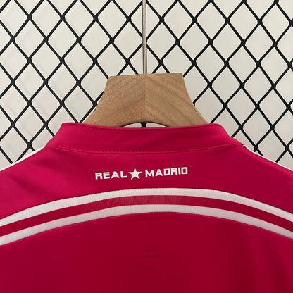 Camiseta Conjunto de Niño Retro de Fútbol Real Madrid 2014-2015 (Rosa)