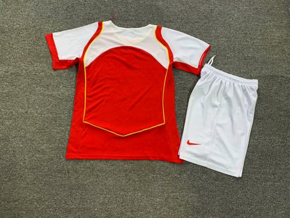 Camiseta Conjunto de Niño Retro de Fútbol Arsenal 2004-2005