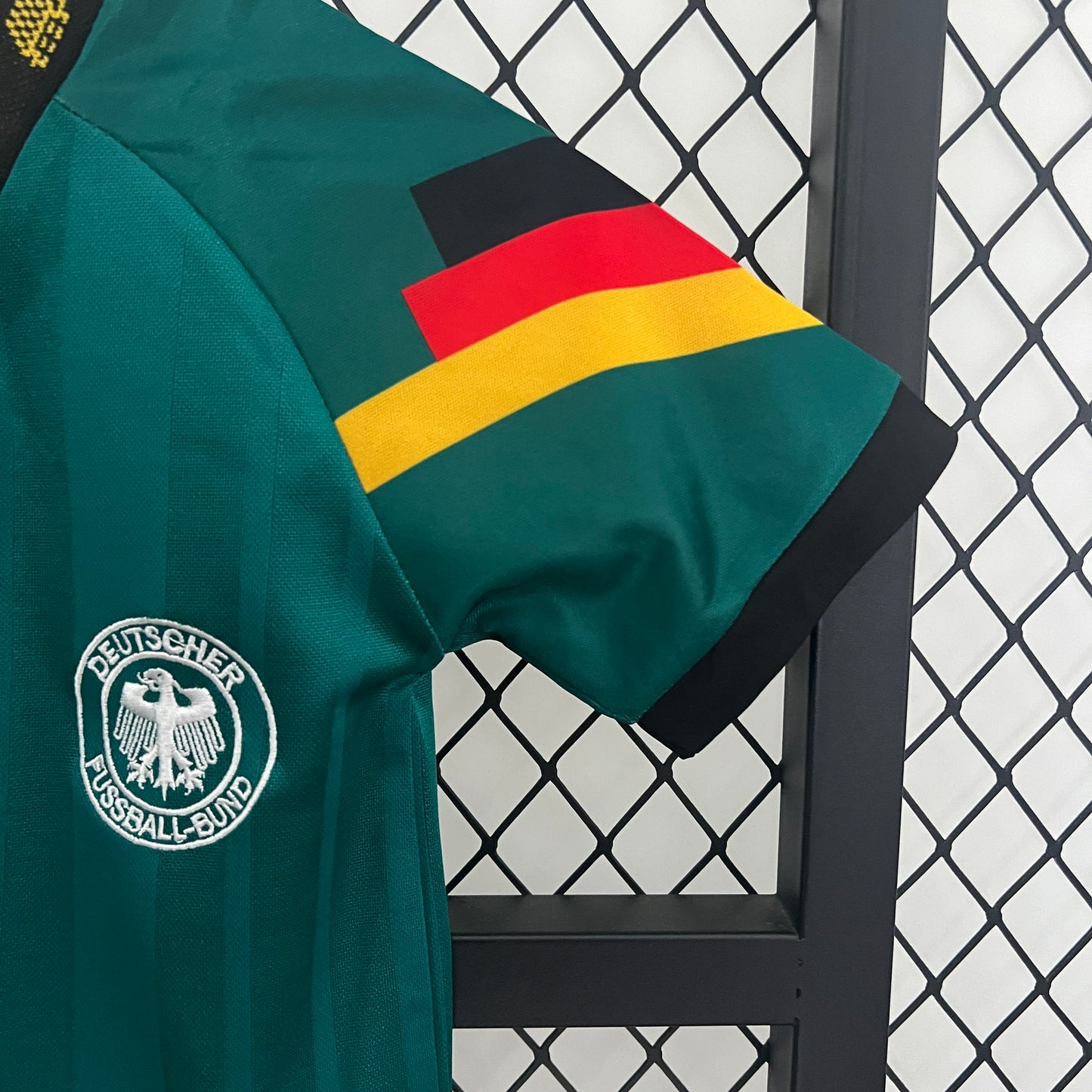 Camiseta Conjunto de Niño Retro de Fútbol Alemania 1992 (Verde)